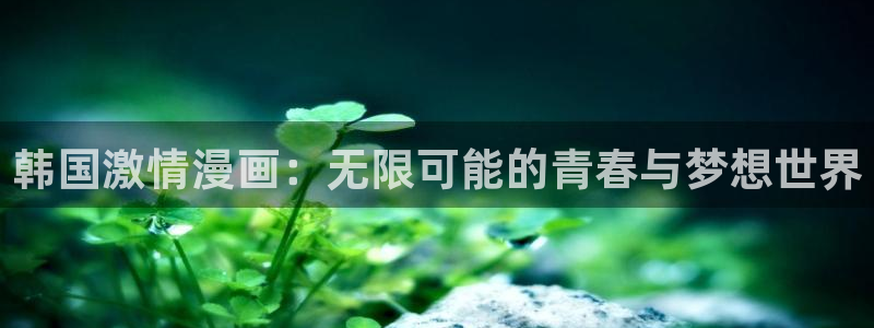 羞羞韩漫网站在线观看：韩国激情漫画：无限可能的青春与梦想世界